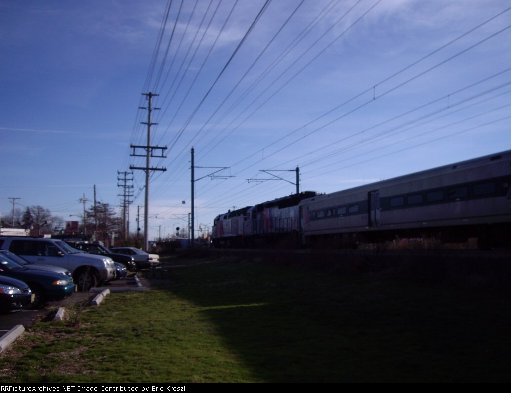 NJT 4121 Non Revenue Move Away Shot